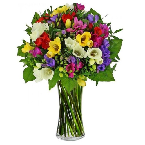 Spring Freesias Bouquet (Basic)