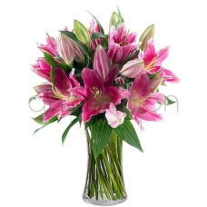 Fresh bouquet in pink shades (Basic)