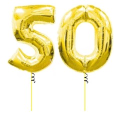 50 Supershape Numbers (Gold)