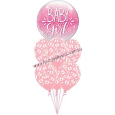 Baby Girl Bubble Bouquet