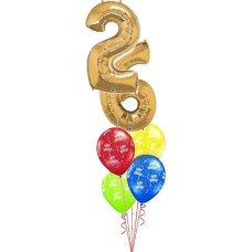 Big Double Number Birthday (Choose Age & Colour)