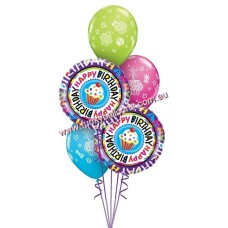Birthday Cupcakes Bouquet