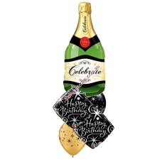 Champagne Sparkles Birthday Bouquet