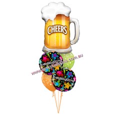 Beers + Cheers Congratulations Bouquet