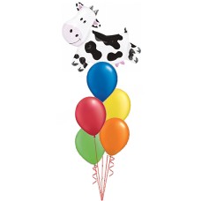 Happy Cow Balloon Bouquet