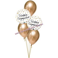 Golden Happy Engagement Bouquet