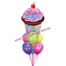 Lots of Cupcakes Happy Birthday Bouquet