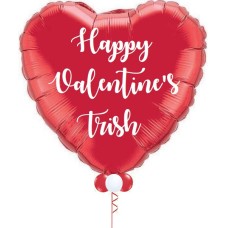 Giant Personalised Heart Foil Balloon