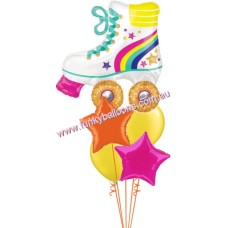 Retro Rollerskate Balloon Bouquet