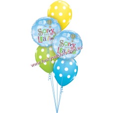 Sorry You're Leaving Sky Dots Bouquet