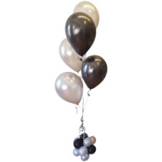 5 Balloon Floor Bunch w/ Topiary Weight
(Float Time 3+ Days)