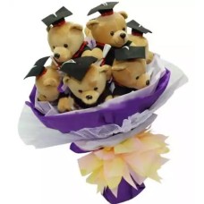 Graduation Bouquet 14 (8pcs convocation bear)