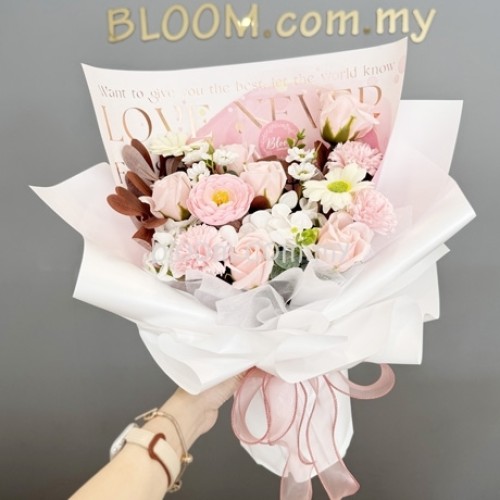 Valentine Soap Bouquet 14