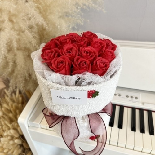Valentine Soap Bouquet 15