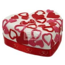 Love Tweet Heart Cake (10 Inch Love Tweet Heart Cake)