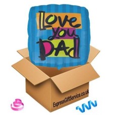 LOVE YOU DAD BALLOON