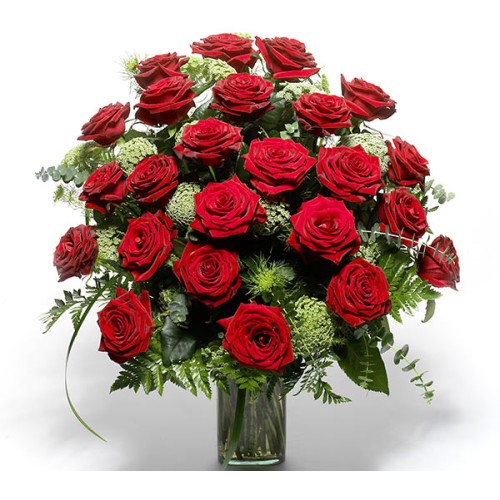 24 Rose Rosse (Large)