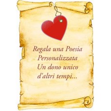 Poetry - Personalized Gift (Sending by post)