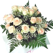 12 white roses (DELUXE)