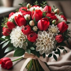 Dahlias and Tulips (Base)
