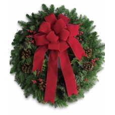 Wreath With Bow (DELUXE)