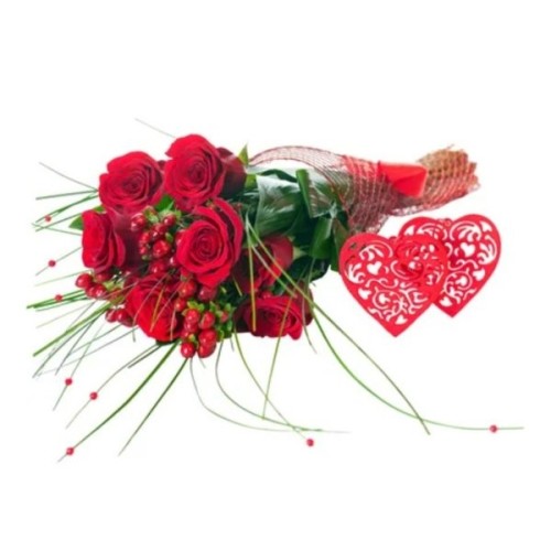 Rose Hearts and Berries (Base)