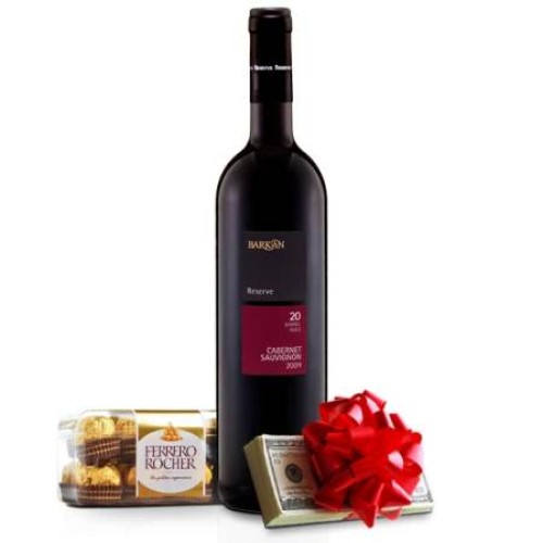 Lari with Red Wine and Chocs