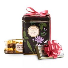 Hryvnias with Tea and Chocolates