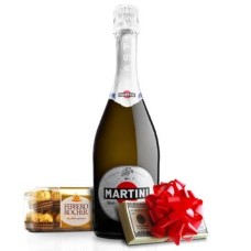 Lei with Martini and Ferrero Rocher