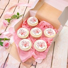 Mother's Day cupcakes with photo