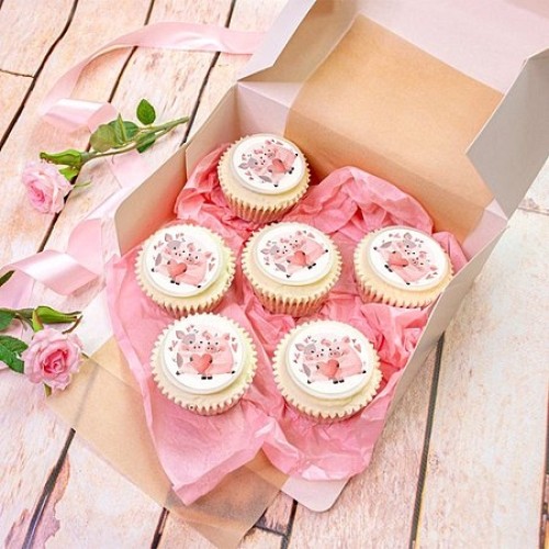 Mother's Day cupcakes with photo