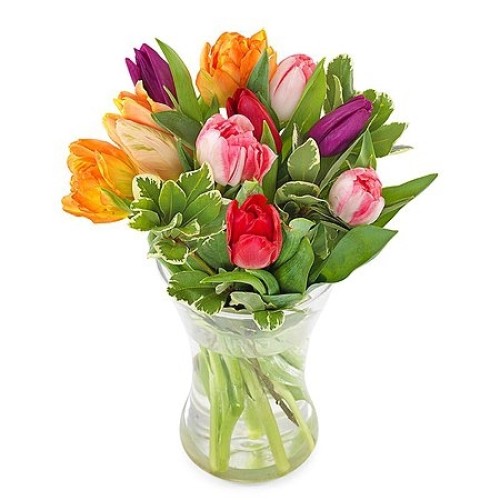 Bouquet of Colorful Tulips (Small)