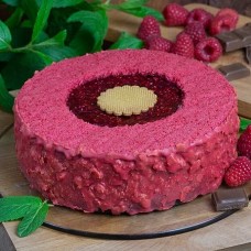 Chocolate Cake with raspberry