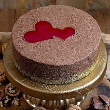 Chocolate-nut cake