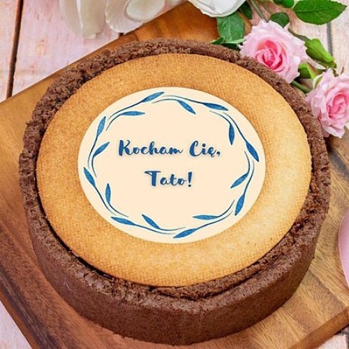Cake with photo for Dad