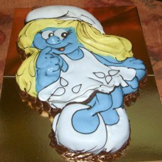 Smurfette cake (Large)