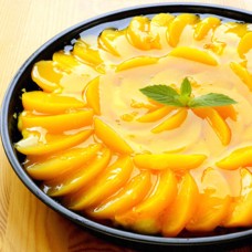 peach tart