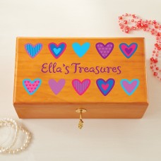 All Her Treasures with Lock & Key