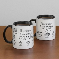 Reasons Why Mugs (Black Handle)