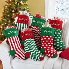 New Whimsical Knit Stocking