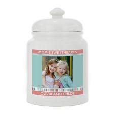 Family Fun Photo Cookie Jar