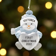 The Original Snow Buddiesâ„¢ Baby Ornament