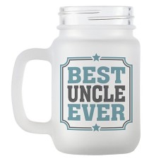 Create Your Own Frosted Mason Jar