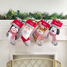 New Furry Friends Plush Stocking
