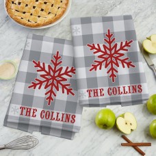 Snowflake Wishes Kitchen Towel