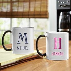 Whimsical Name & Monogram Mug