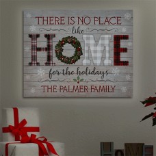 TwinkleBright LED Home for the Holidays Canvas