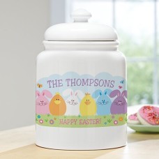 Spring Friends Cookie Jar