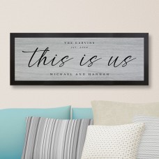This Is Us Canvas (Canvas (size(9x27)))