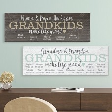 Make Life Grand Canvas (6x18)